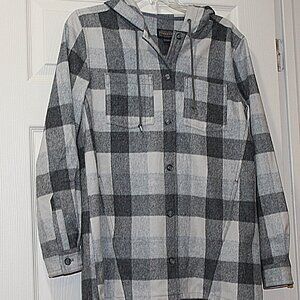 Pendleton Womens Hoodie - Virgin Wool, Size Medium